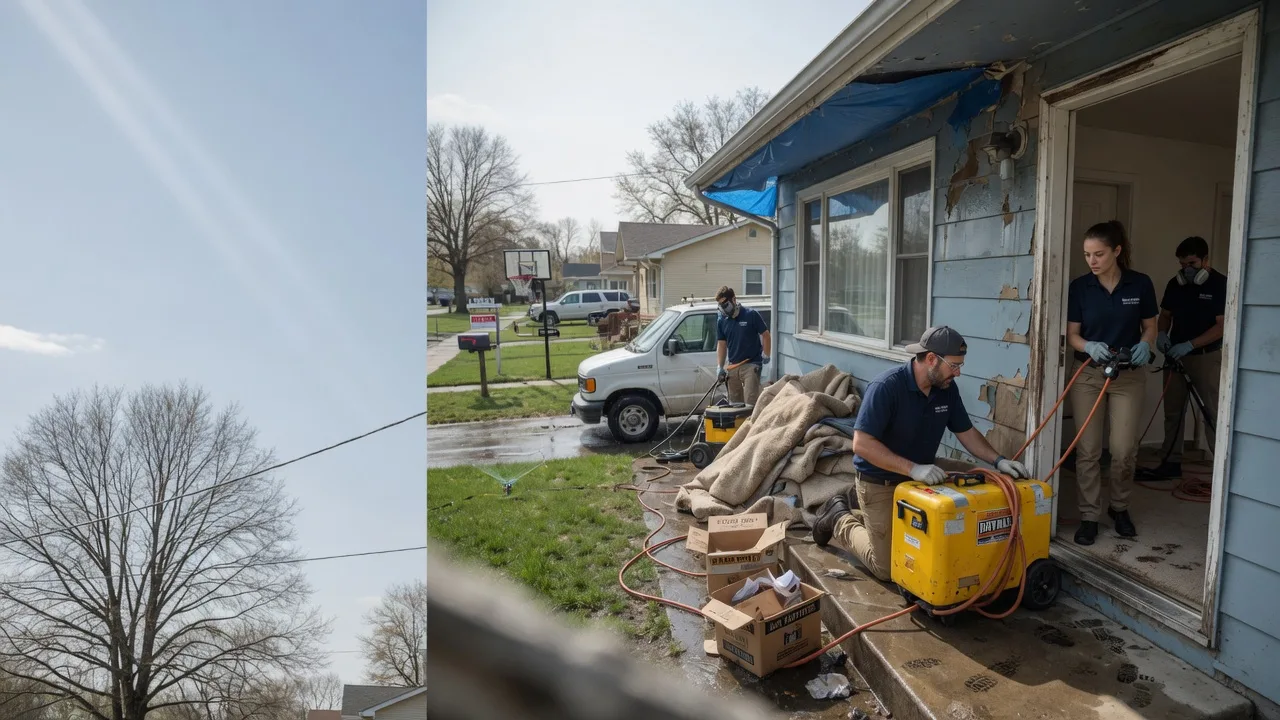 Basement Flood Cleanup in Andale, KS near me
